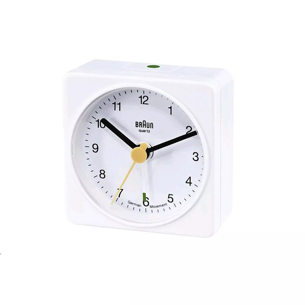 Braun BC02XW Réveil à quartz Blanc