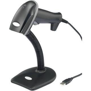 Renkforce  USB-Kit Barcode-Scanner Kabelgebunden 1D Laser Schwarz Hand-Scanner USB 