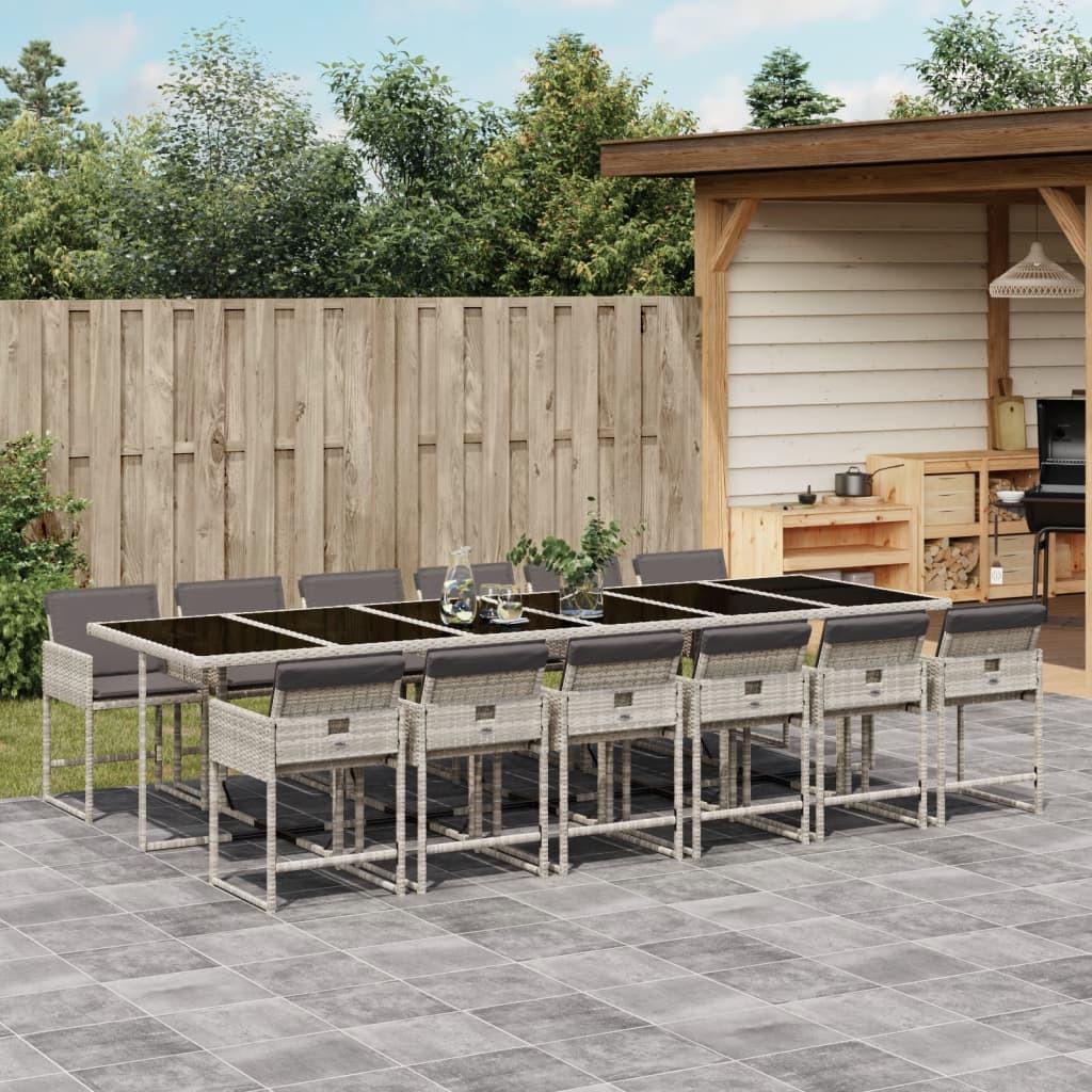 VidaXL Garten essgruppe poly-rattan  