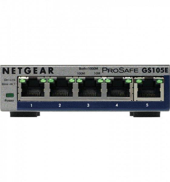 NETGEAR  webmanaged Switch GS105E-200PES 