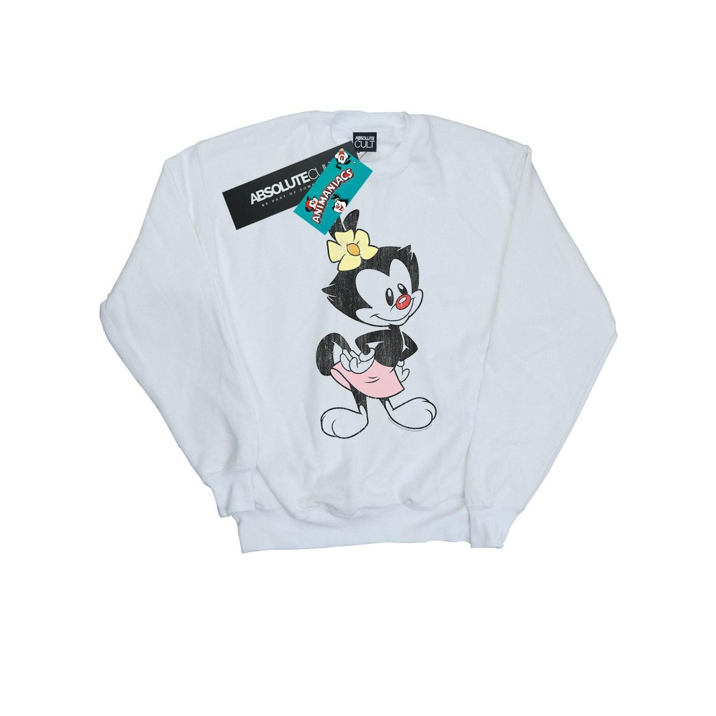 Image of Dot Classic Pose Sweatshirt Jungen Weiss 140/146