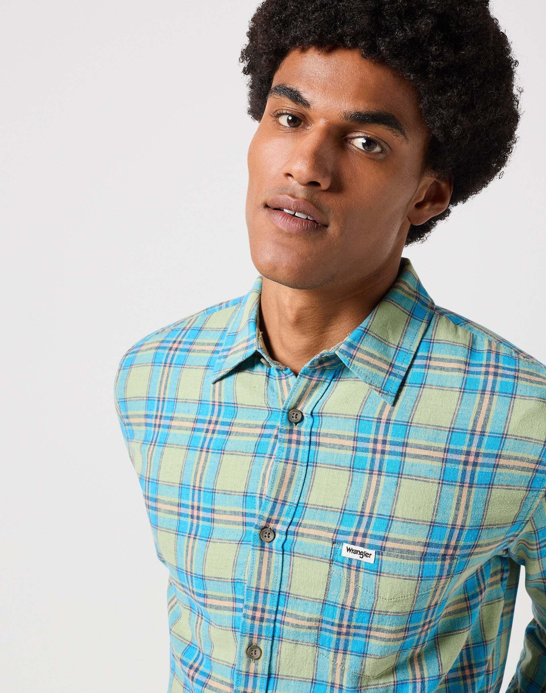 Wrangler  Chemise Langarm One Pocket Shirt 