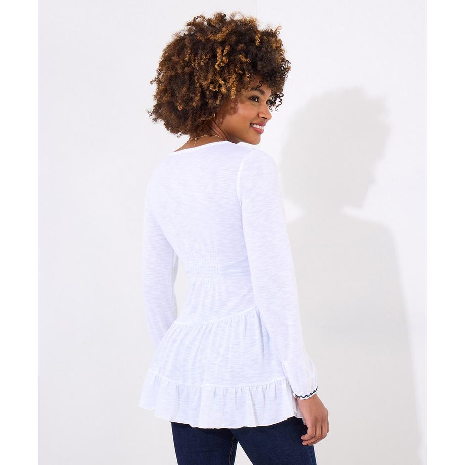 Joe Browns Tunique Col V Broderies Volants  
