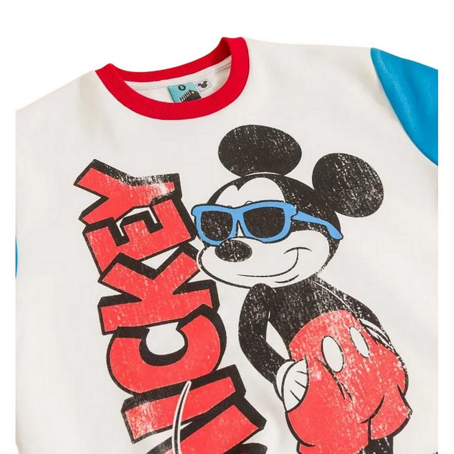 Disney Mickey Mouse Blockfarben Sweatshirt  