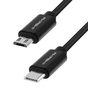 Câble Akashi USB type C vers Micro-USB