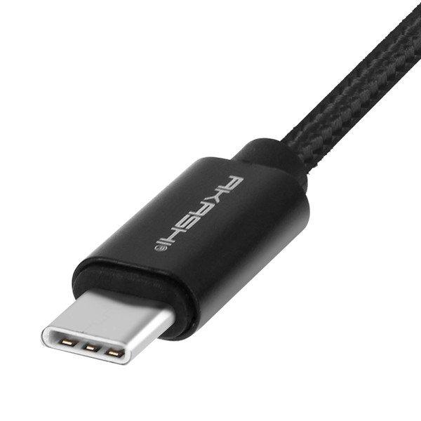 Akashi  Akashi USB-C/Micro-USB Ladekabel, 1m 