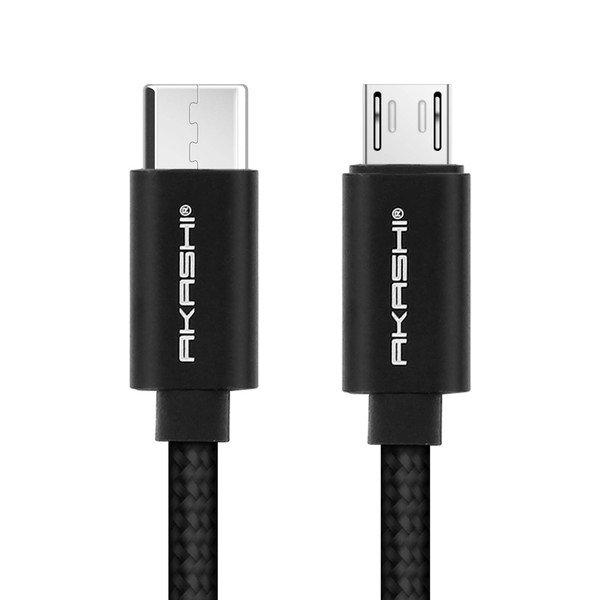 Akashi  Akashi USB-C/Micro-USB Ladekabel, 1m 