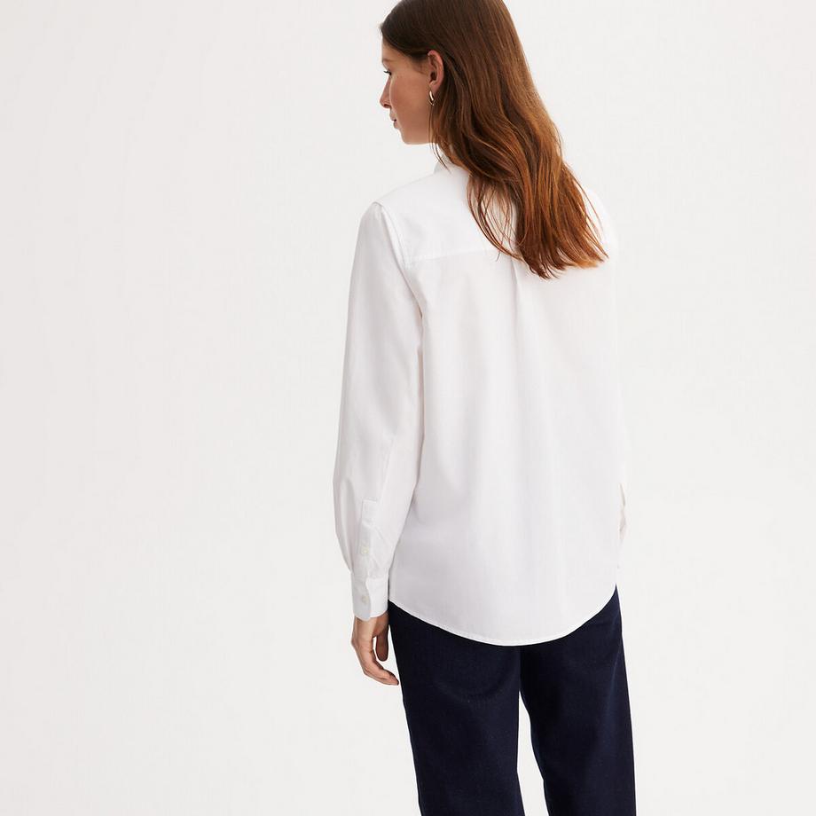 La Redoute Collections Polo Kragen Langarmhemd  