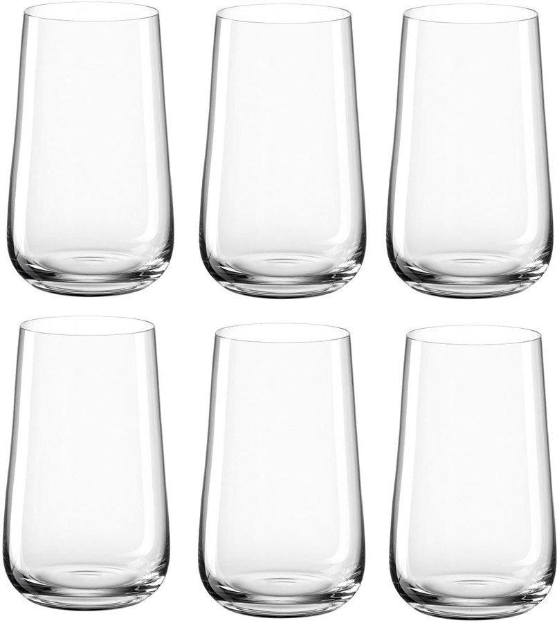 Image of Longdrinkglas Brunelli 530 ml, 6 Stück, Transparent Longdrinkglas Brunelli 530 ml, 6 Stück, Transparent