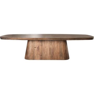 Table en bois massif Arcadia acacia drift brown 300x130