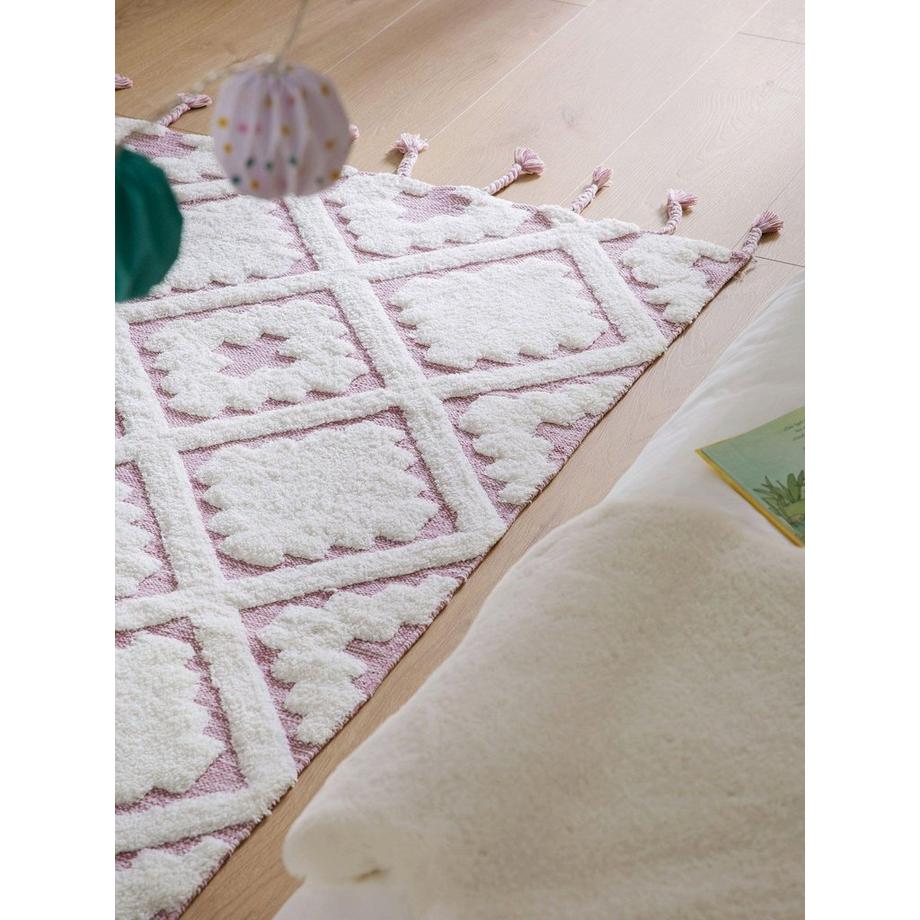 Benuta Waschbarer Kinderteppich Matheo Lila  