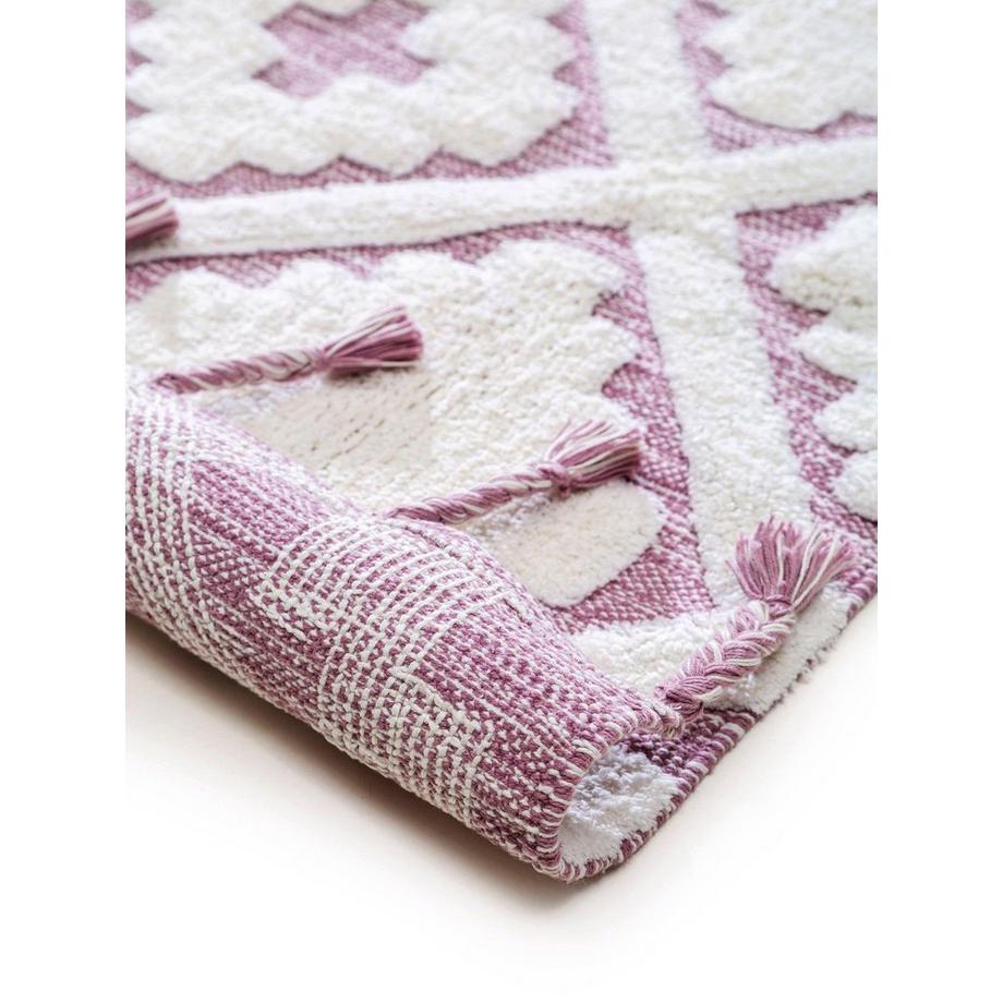 Benuta Waschbarer Kinderteppich Matheo Lila  