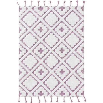 Waschbarer Kinderteppich Matheo Lila