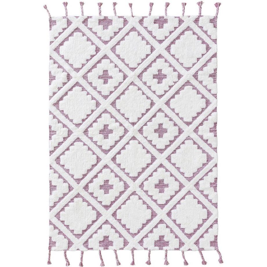 Benuta Waschbarer Kinderteppich Matheo Lila  