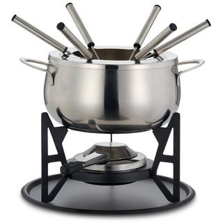 Oak & steel Fondue Set Edelstahl Edelstahl  