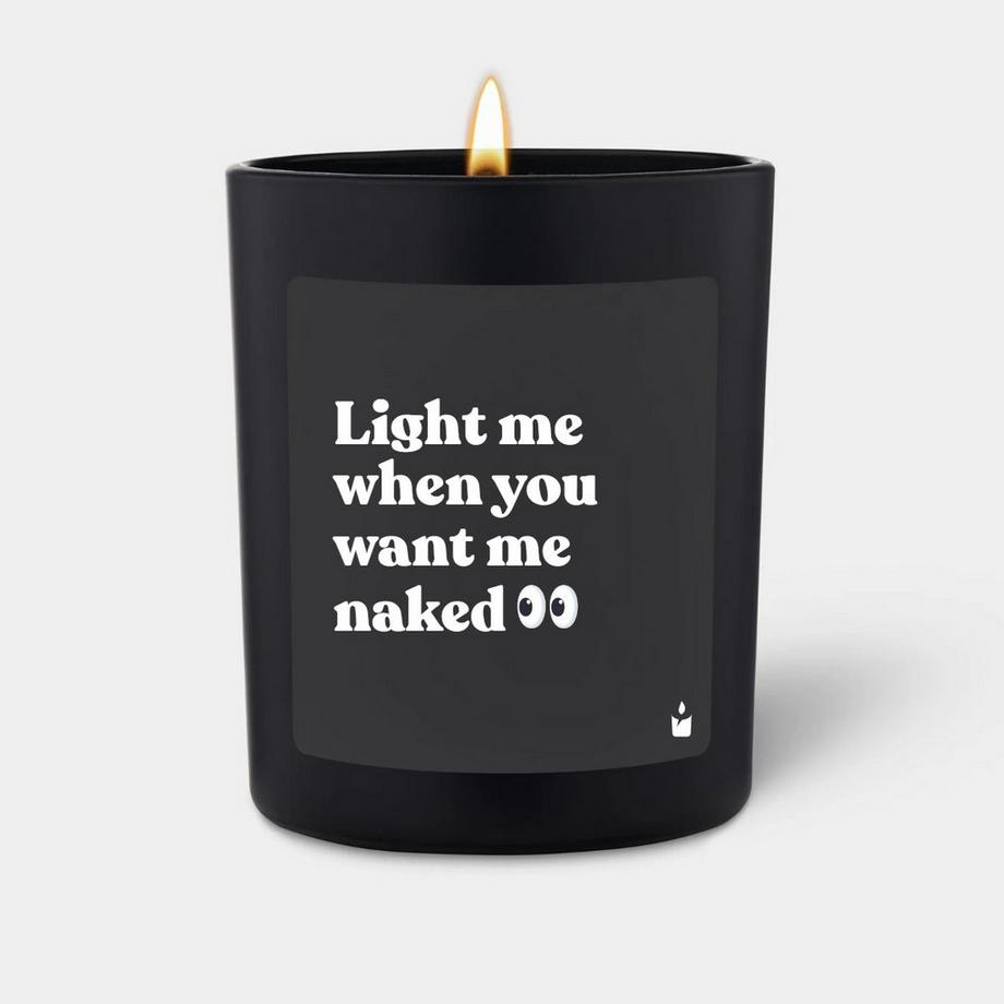 CandleHand Duftkerze Woody Light me when you want me naked  