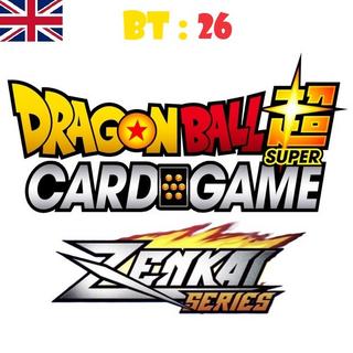 Bandai  Dragonball Super Card Game - Masters Zenkai Series Ex Set 09 B26 Booster Display (24 Packs) - EN 