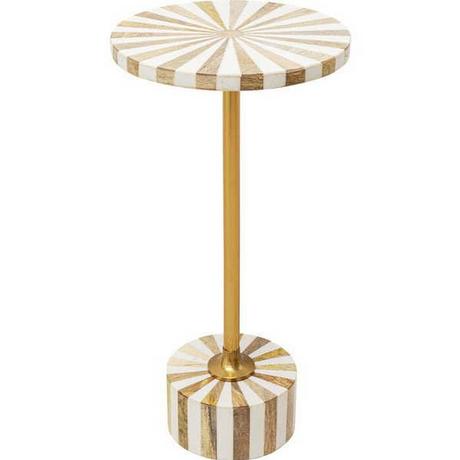 KARE Design Beistelltisch Domero Cirque Brass rund 25  