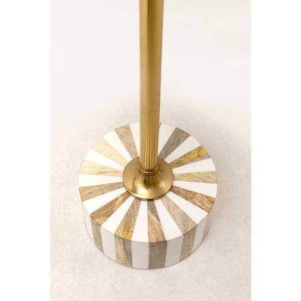 KARE Design Beistelltisch Domero Cirque Brass rund 25  