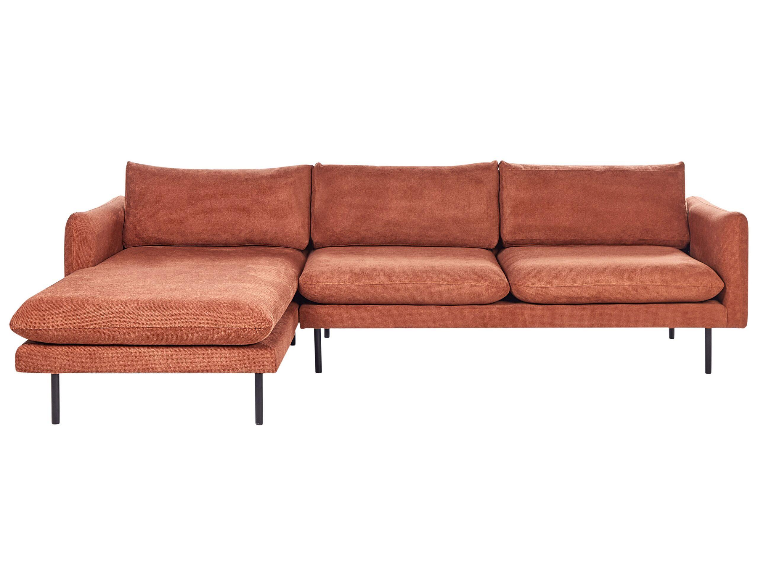 Image of Ecksofa aus Chenillegewebe Modern VINTERBRO Ecksofa aus Chenillegewebe Modern VINTERBRO