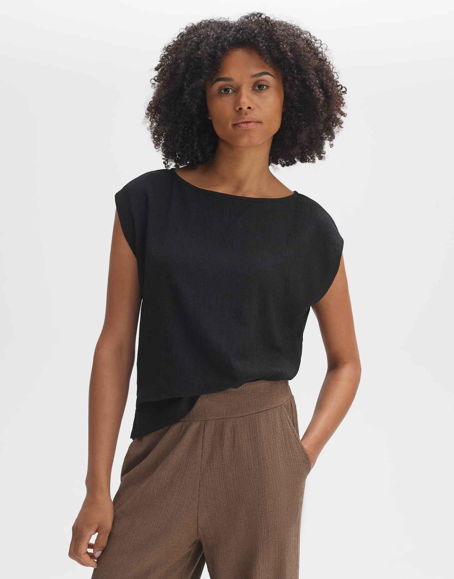 Image of Shirt Sefuro Gerader Schnitt Unisex Schwarz 42