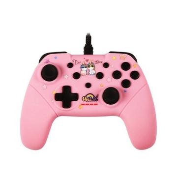 Konix Be Love Pink USB pad Nintendo Switch, Nintendo Switch Lite, PC