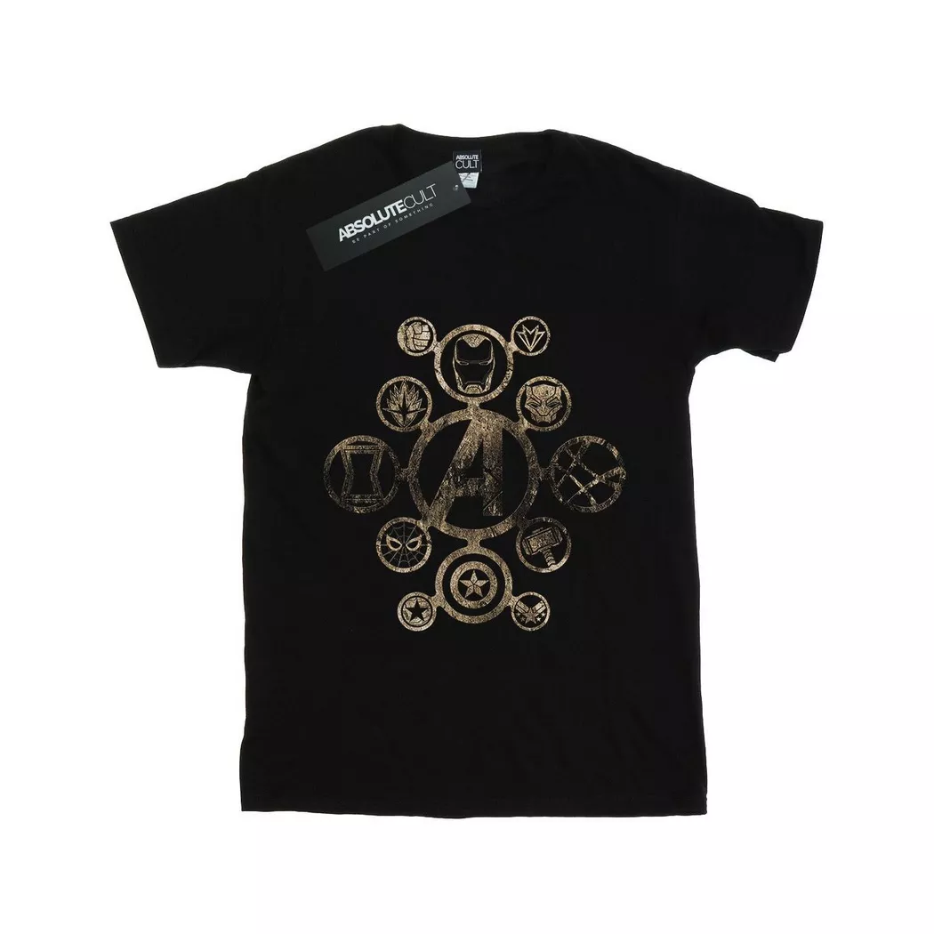 MARVEL - Avengers Infinity War TShirt, für Damen, Schwarz, Größe S