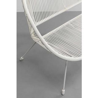 KARE Design Banc Acapulco Mono blanc  