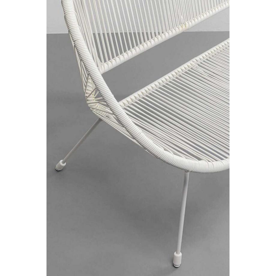 KARE Design Banc Acapulco Mono blanc  