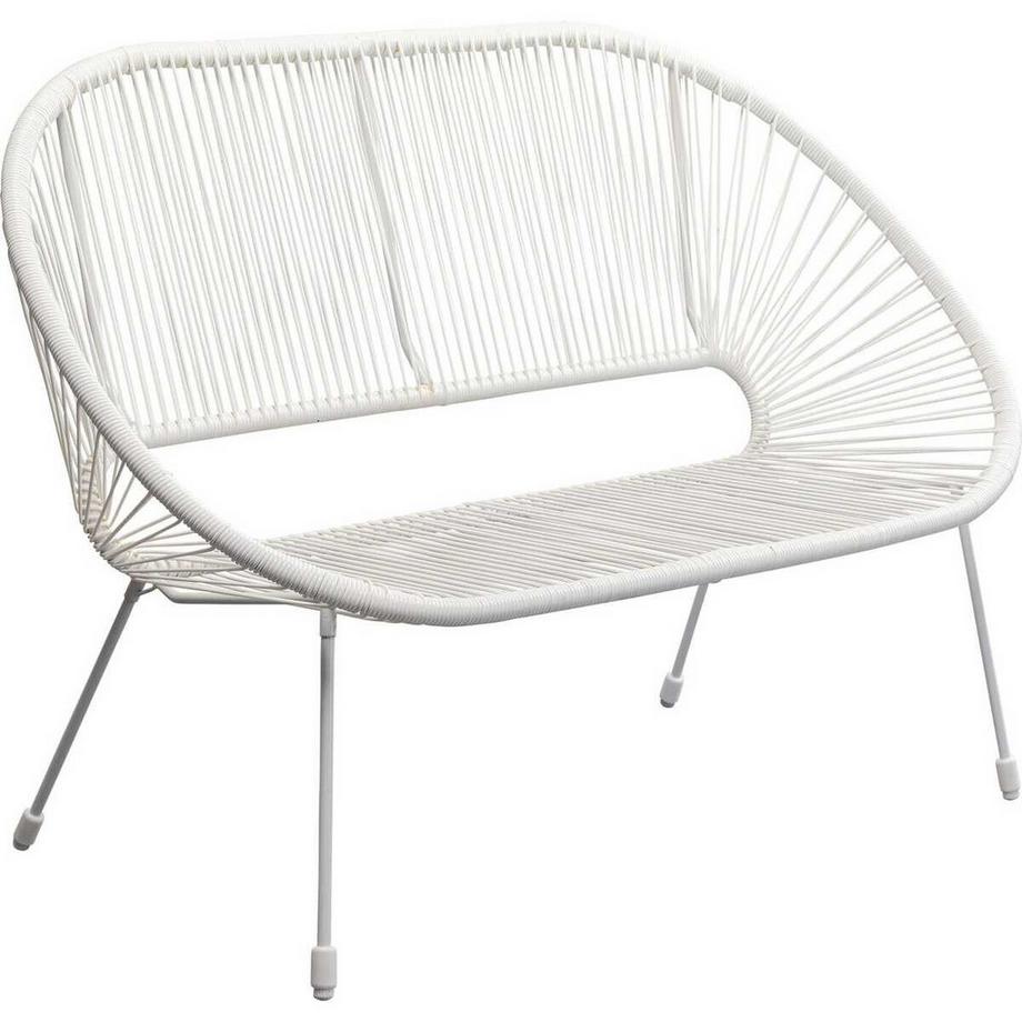 KARE Design Banc Acapulco Mono blanc  