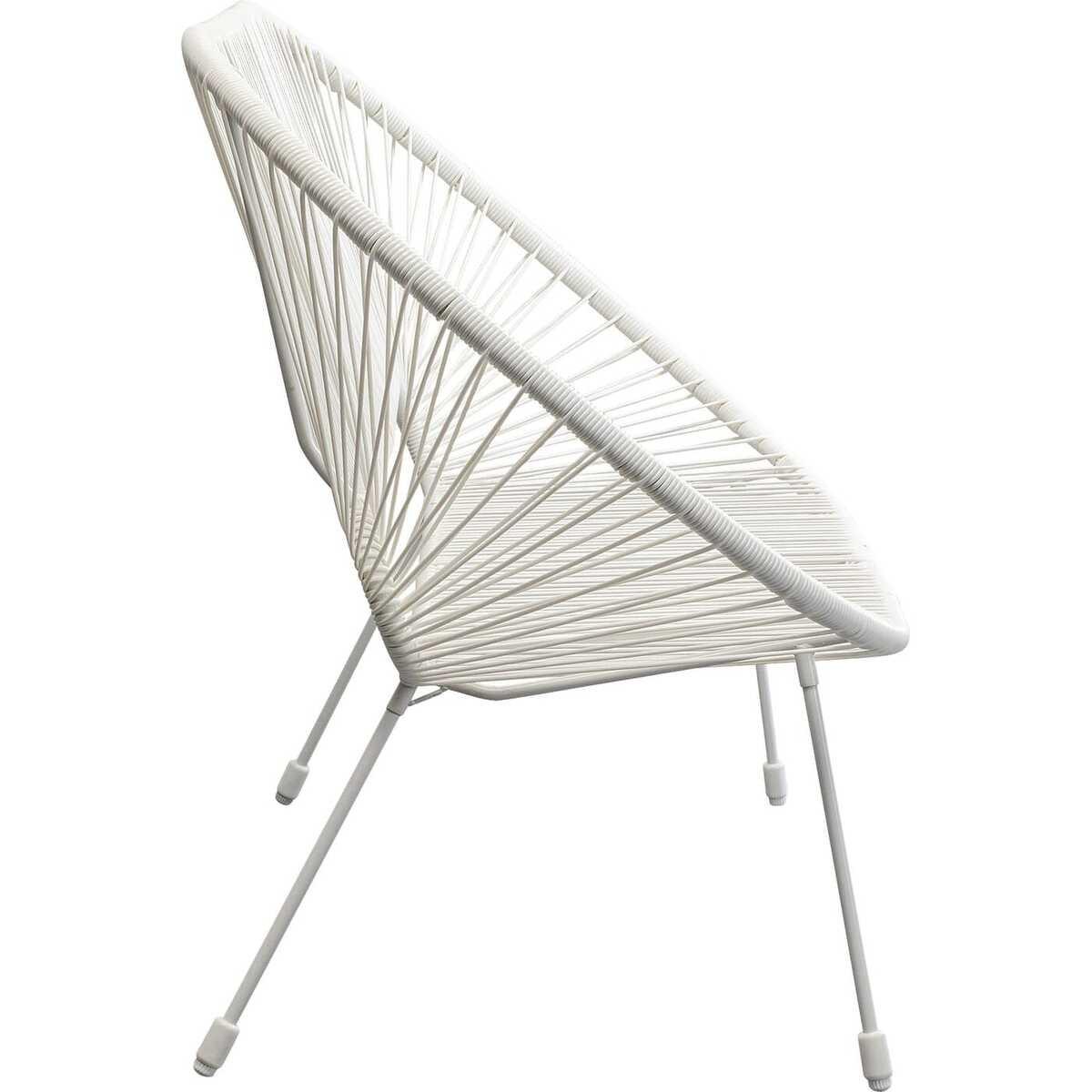 KARE Design Banc Acapulco Mono blanc  
