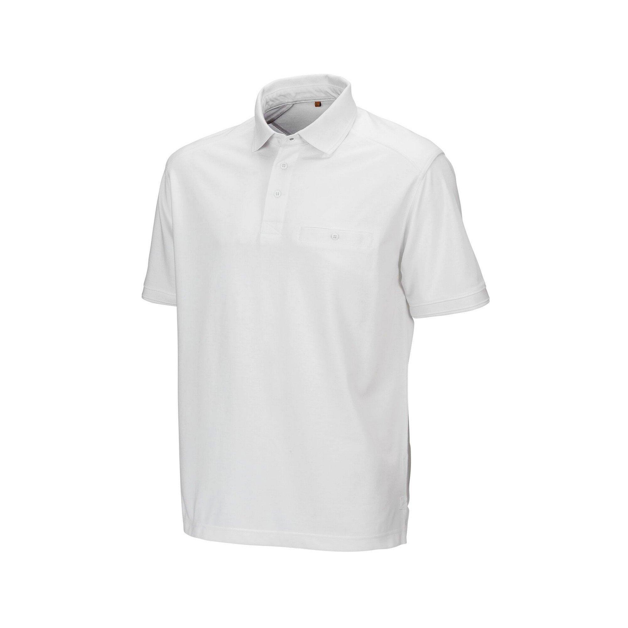 Image of Workguard Apex Kurzarm Polo Shirt Herren Weiss XL