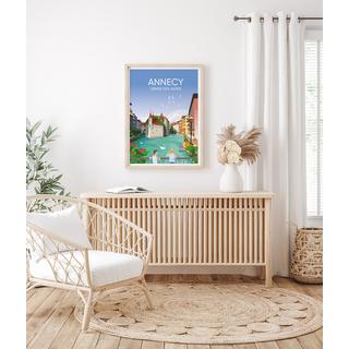 La-Jonx Affiche de Annecy - Venise des Alpes  