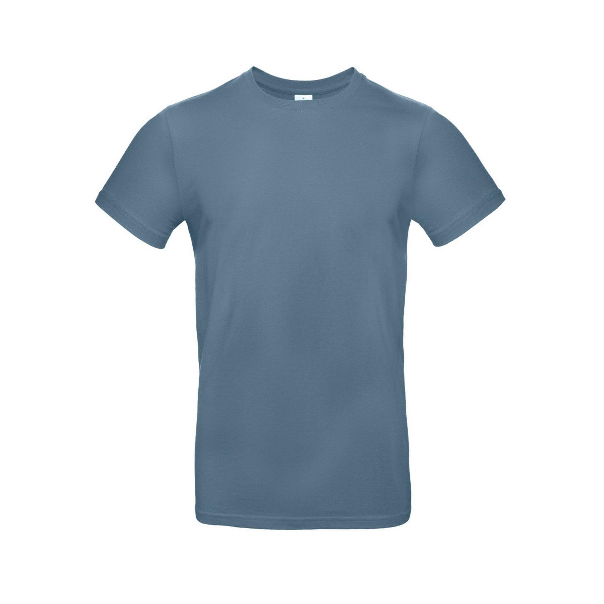 Image of B&c Tshirt #e190 Tee Herren Blau 3XL