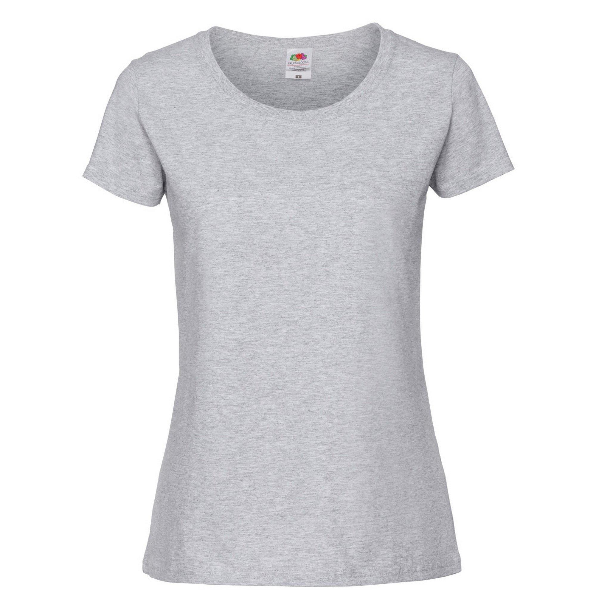 Image of Premium Tshirt Damen Grau XS