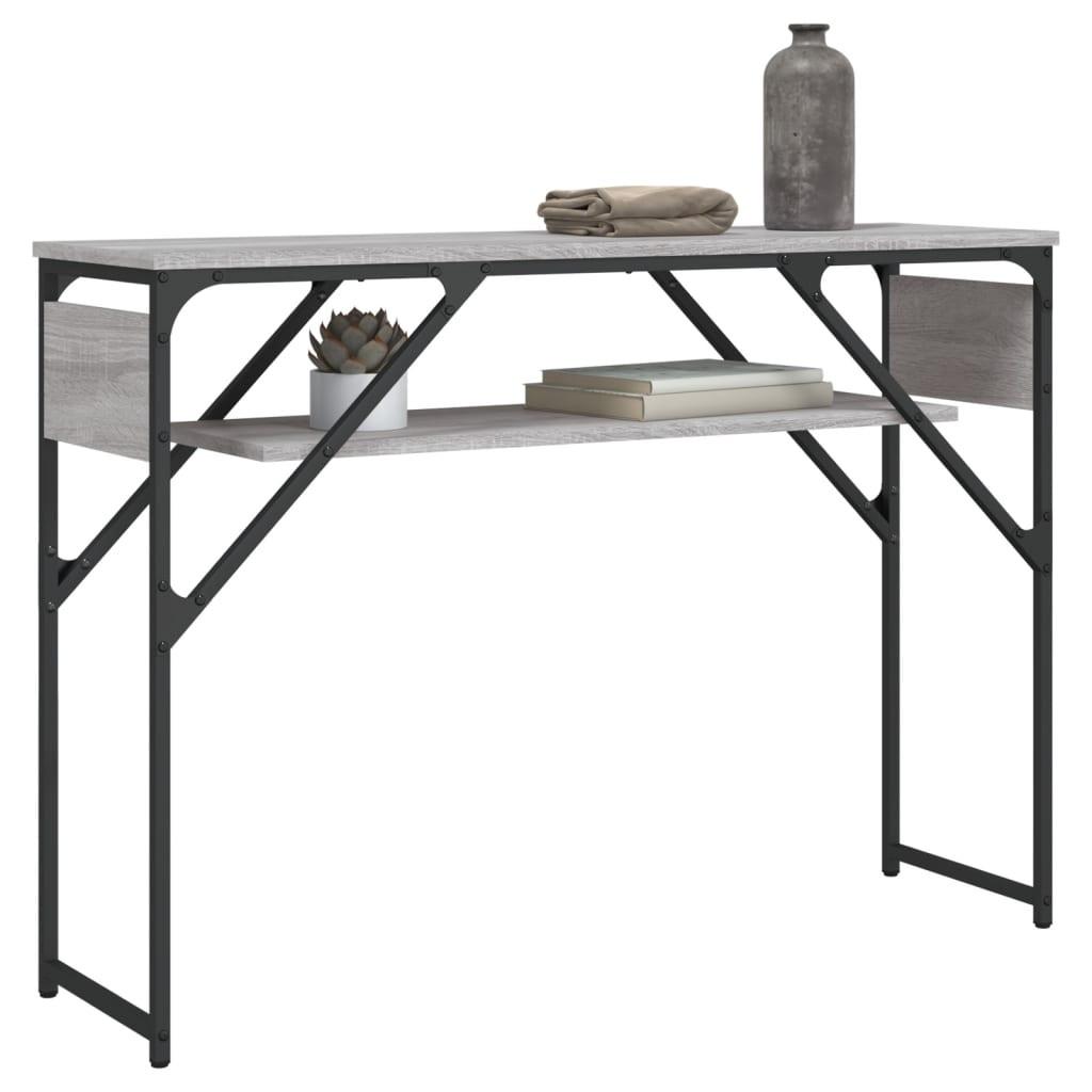 VidaXL Table console bois d'ingénierie  