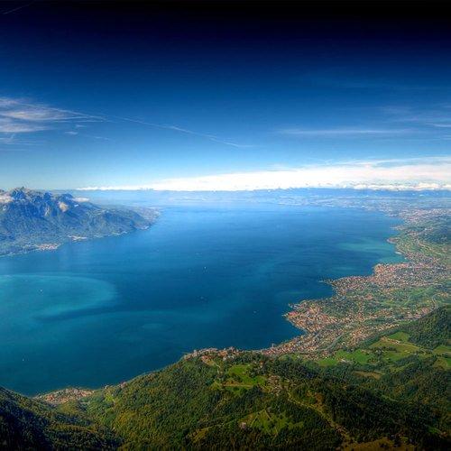 Geschenkidee  Vol en montgolfière sur le lac Léman (pour 1 personne) 