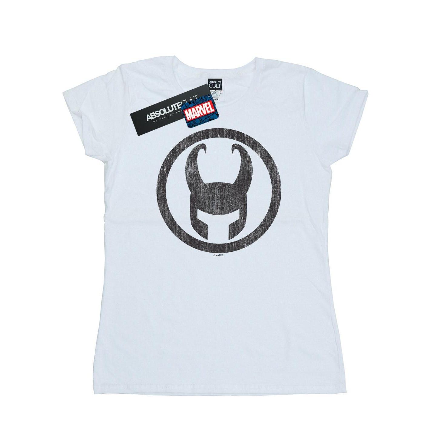 Image of Loki Icon Tshirt Damen Weiss L