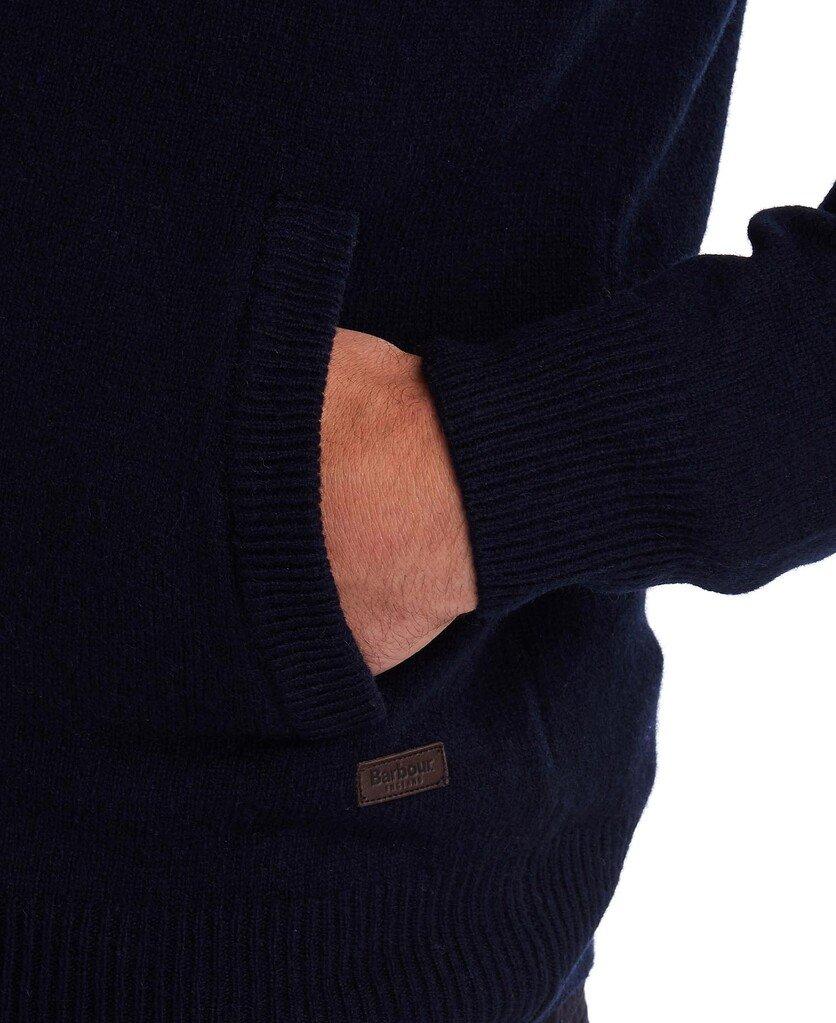 Barbour Patch Zip Thru Strickjacke  