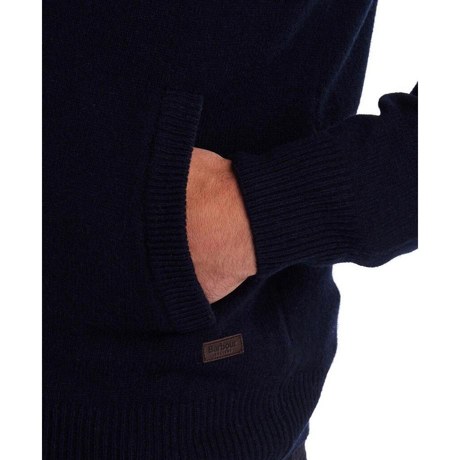 Barbour Patch Zip Thru Strickjacke  