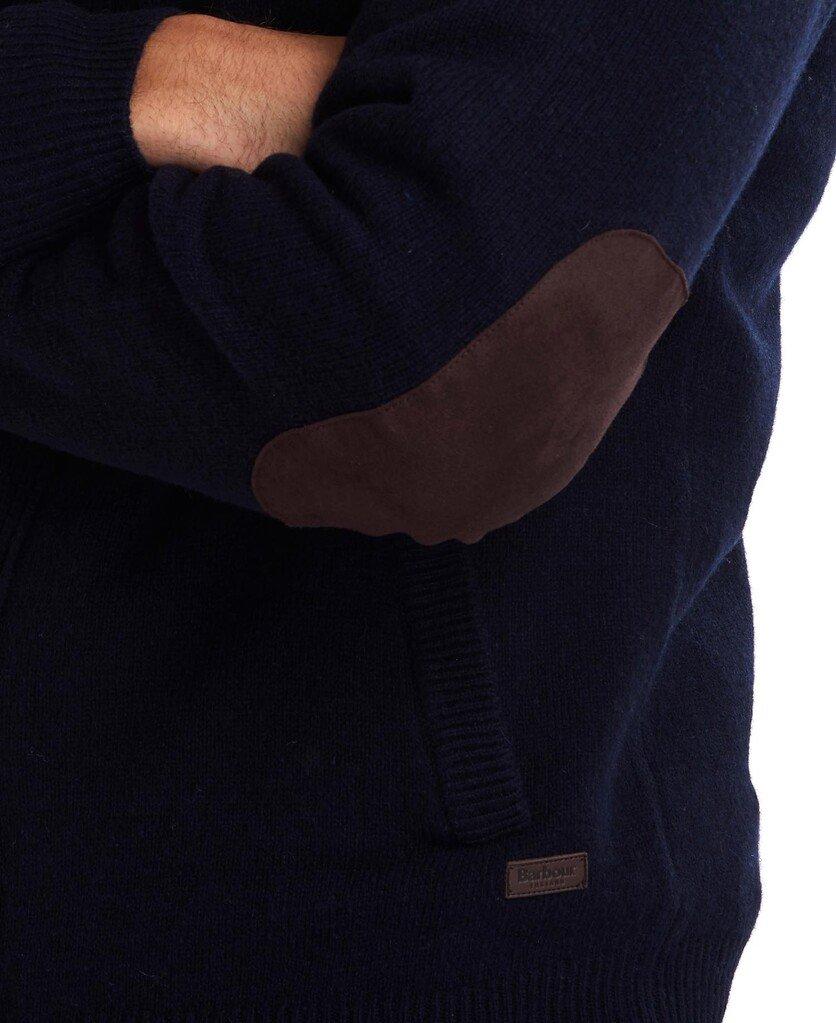 Barbour Patch Zip Thru Strickjacke  