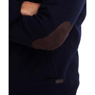 Barbour Patch Zip Thru Strickjacke  