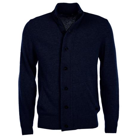 Barbour Patch Zip Thru Strickjacke  