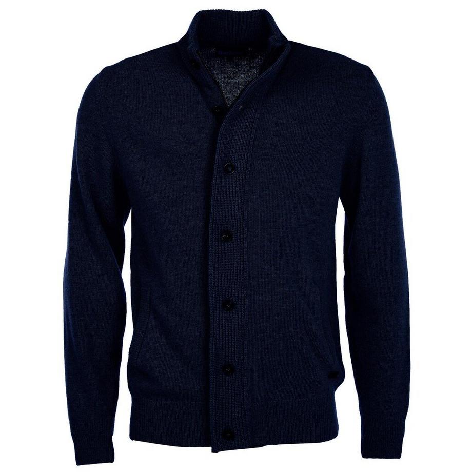 Barbour Patch Zip Thru Strickjacke  