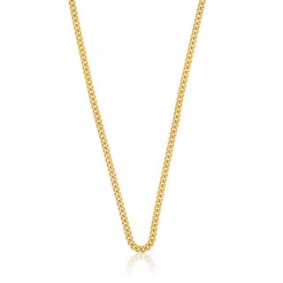 MUAU Schmuck  Collier Rundpanzer Gelbgold 750, 2.8mm, 50cm 