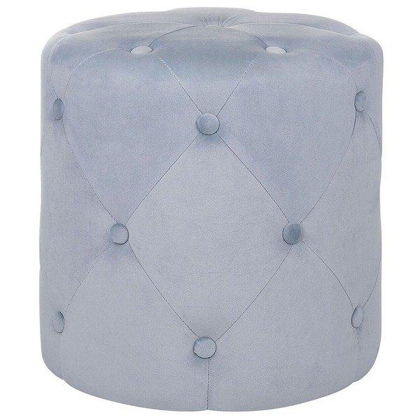 Image of Pouf aus Samtstoff Glamourös COROLLA Pouf aus Samtstoff Glamourös COROLLA