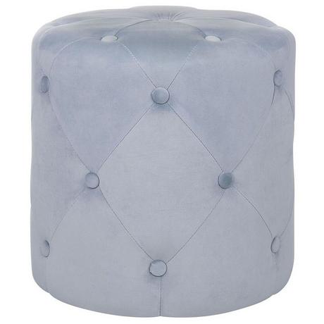 Beliani Pouf en Velours Glamour COROLLA  