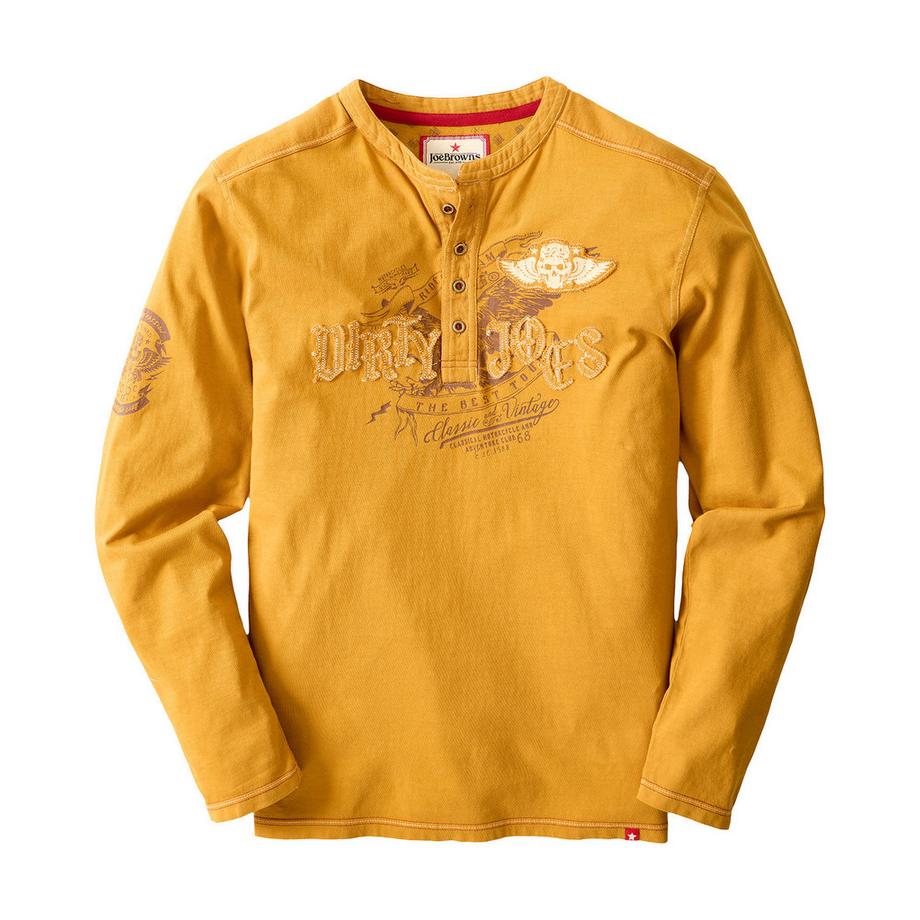 Joe Browns Haut henley à appliqués  