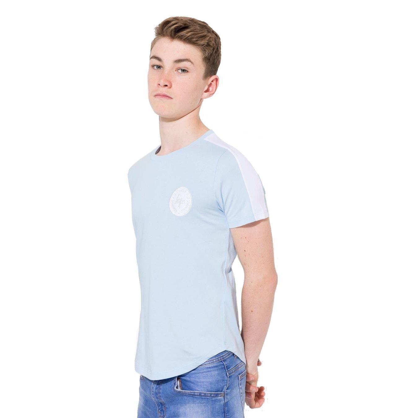 Image of T-shirt Jungen Taubenblau 158