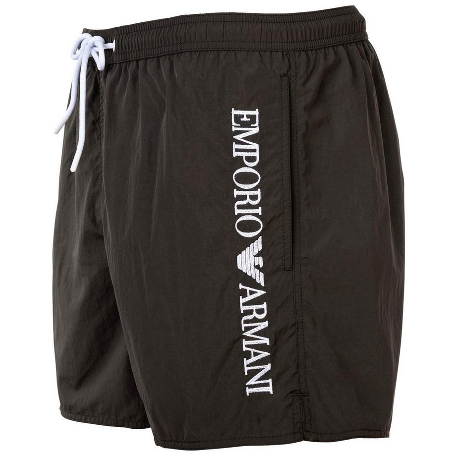 EMPORIO ARMANI Pantaloncini da bagno Vestibilità comoda con logo ricamato  